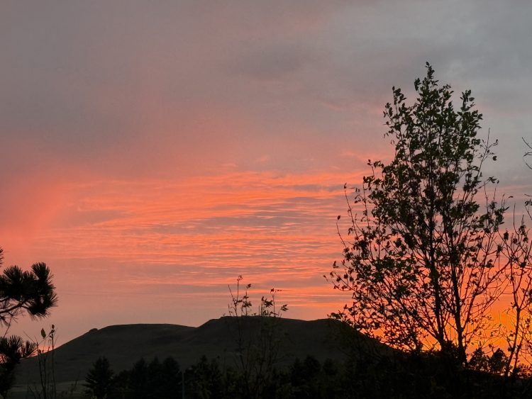 Crown Butte Sunset - SkySpy Photos, Images, Video